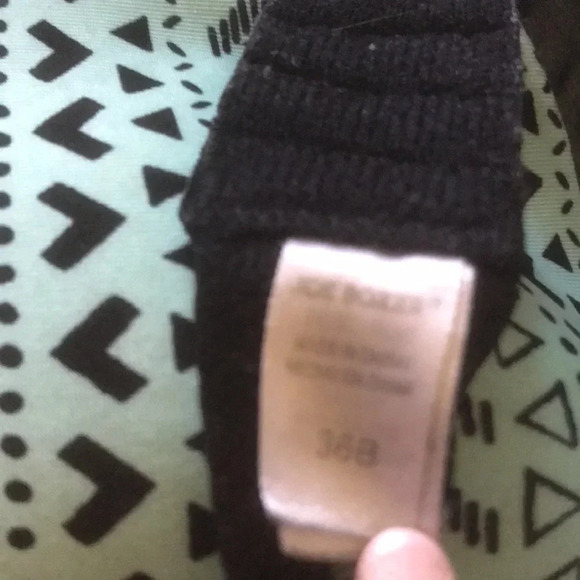 JOE BOXER 36 B sea foam mint Aztec print padded push up bra - Picture 7 of 8